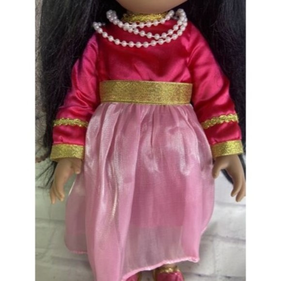 Disney Store It's A Small World INDIA Doll With Outfit Shoes Retired - Picture 5 of 16